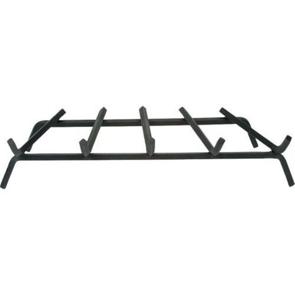 Dagan Dagan DI204 0.5 in. Square Steel 4 Bar Grate; Black DI204